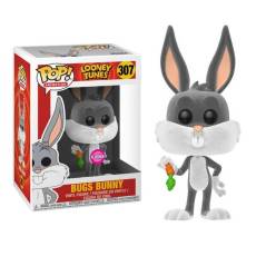 Funko Pop Figura Looney Tunes Bugs Bunny 307 Flocked DAÑO