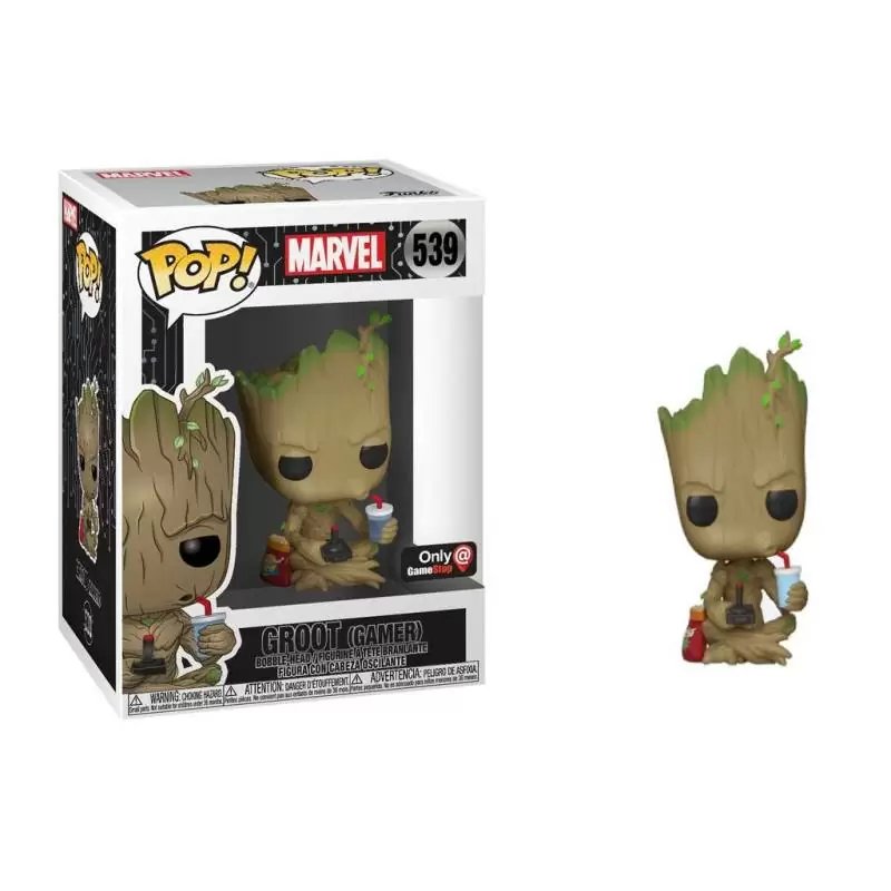 Funko Pop Figura Marvel Groot Gamer 539 GameStop - 799,99 $