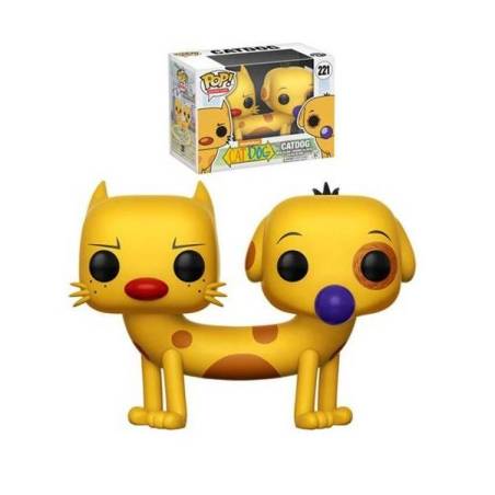Funko Pop Figura Cat Dog 221 DAÑO