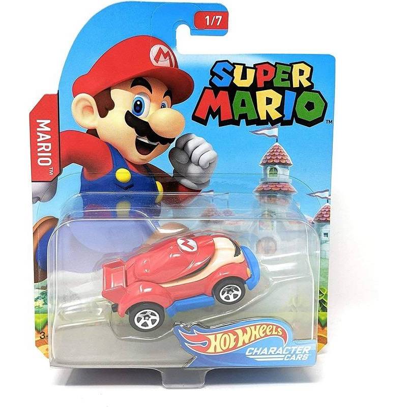 Hot Wheels Super Mario Mario Character Cars