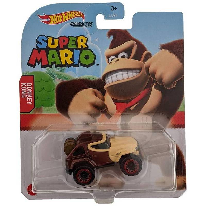 Hot Wheels Super Donkey Kong Character Cars