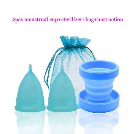 Copa Menstrual Silicona Médica Vaso Limpieza