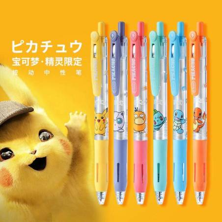 Bolígrafos Gel Pokemon Pikachu Estudiante 0,5mm Oficina Escuela