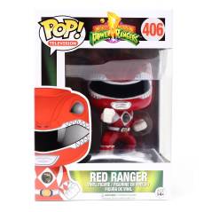 Funko Pop Figura Power Rangers Red Ranger 406