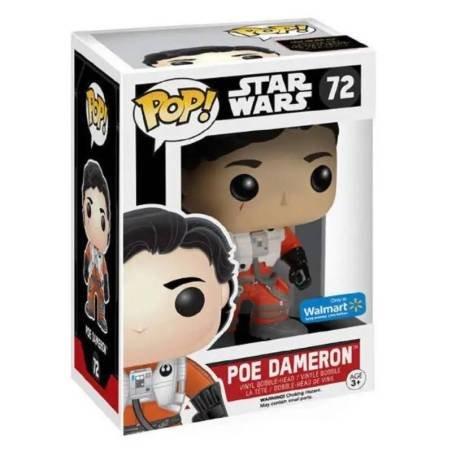 Funko Pop Star Wars Poe Dameron 72 Walmart