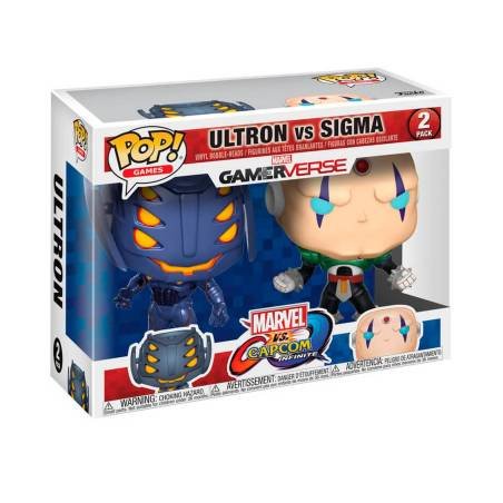 Funko Pop Marvel VS Capcom Ultron VS Sigma