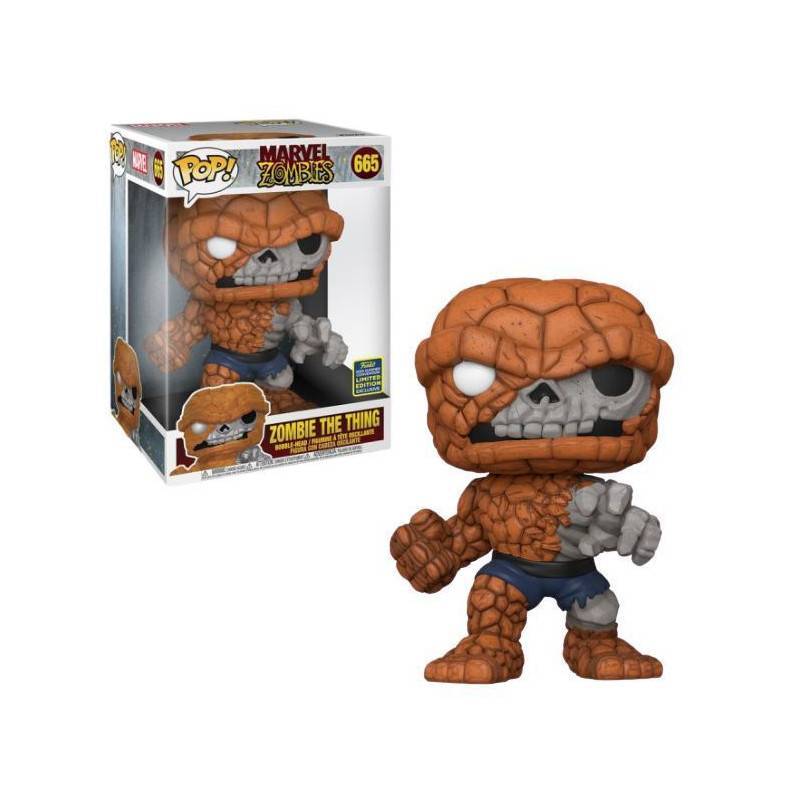 Funko Pop Marvel Zombies Zombie The Thing 665 Limited Edition