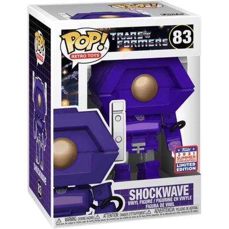 Funko Pop Transformers Shockwave 83 2021 Limited