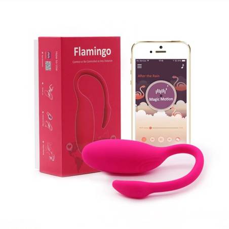 Flamingo Vibrador Punto G Bluetooth Control Remoto