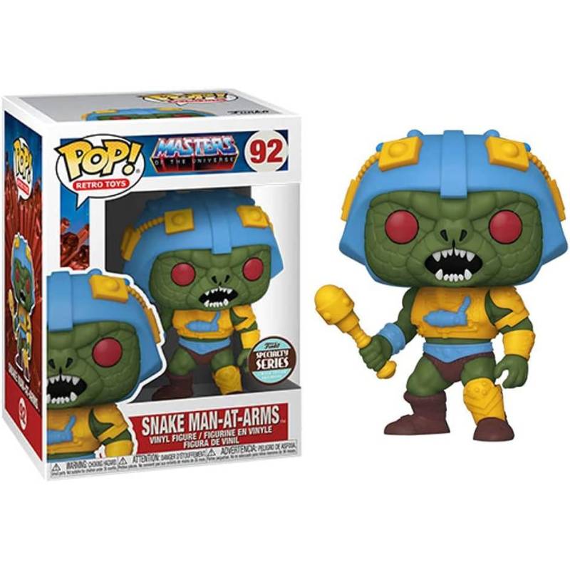 Funko Pop Masters Of The Universe Snake Man At Arms 92 Speciality