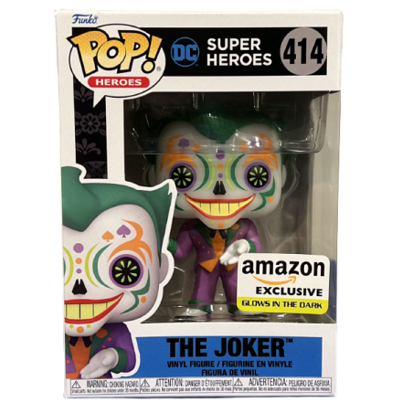 Funko Pop DC Super Heroes The Joker 414 Exclusive Amazon