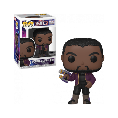 Funko Pop What If T'challa Star Lord 876 FYE Exclusive