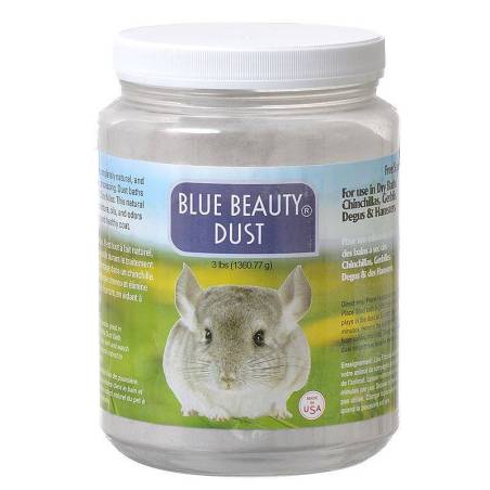 Lixit Blue Beauty Dust Baño Arena Premium Chinchillas 3 lb