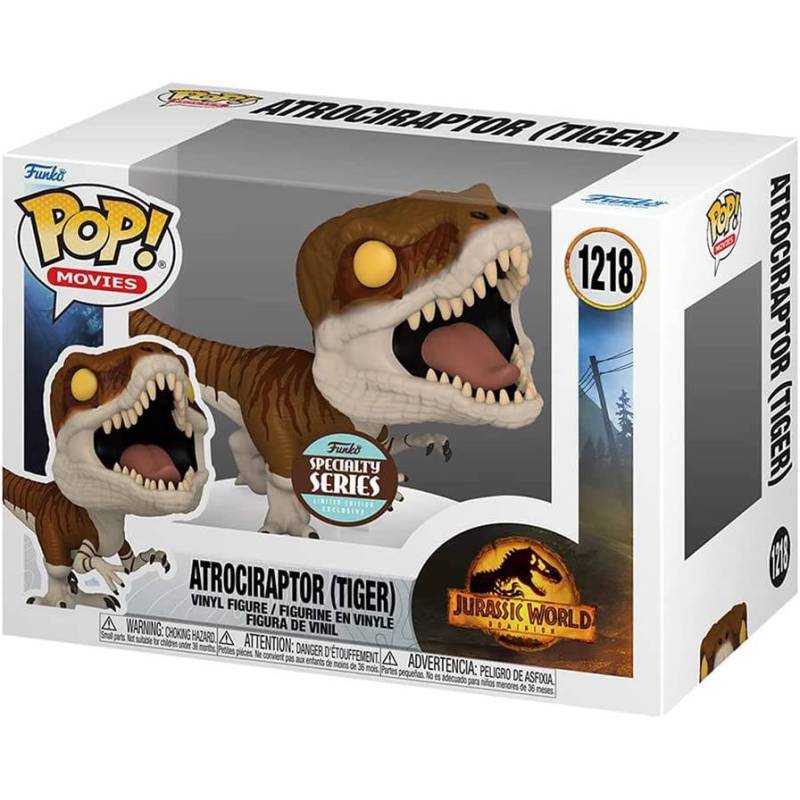 Funko Pop Jurassic World Atrociraptor Tigre 1218 Speciality Series