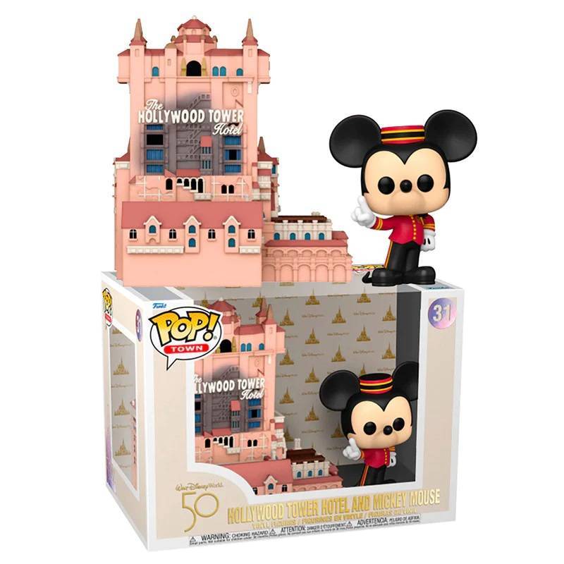 Funko Pop World 50 Hollywood Tower Hotel And Mickey Mouse 31