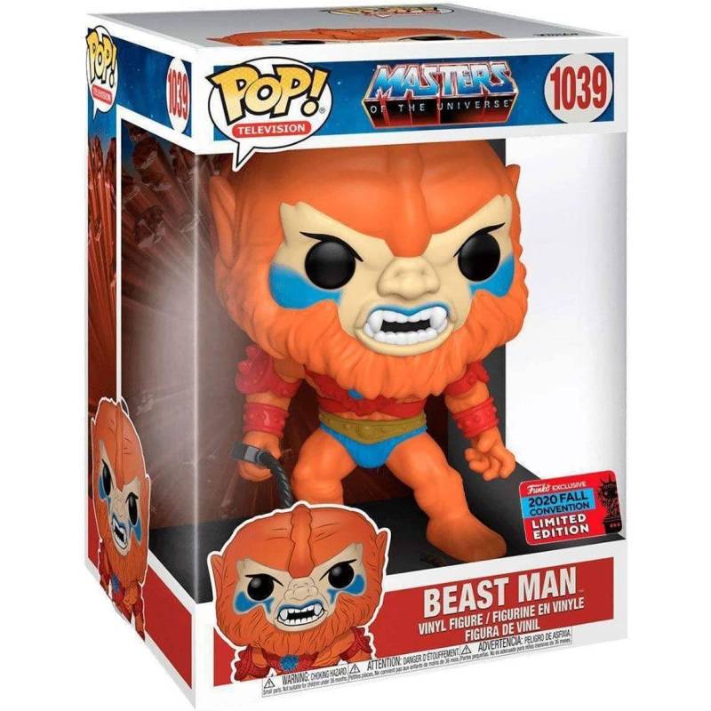 Funko Pop Masters Of The Universe Beast Man 1039 Limited