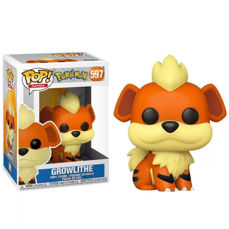 Funko Pop Pokemon Growlithe 597 Funko Pop Pokemon Growlithe 597
