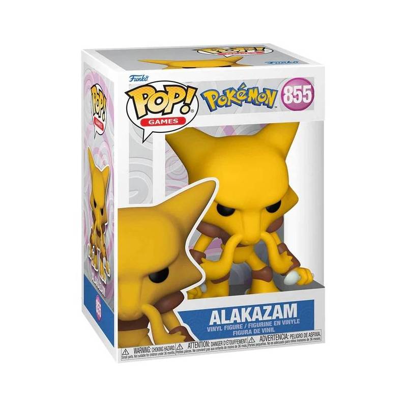Funko Pop Pokemon Alakazam 855