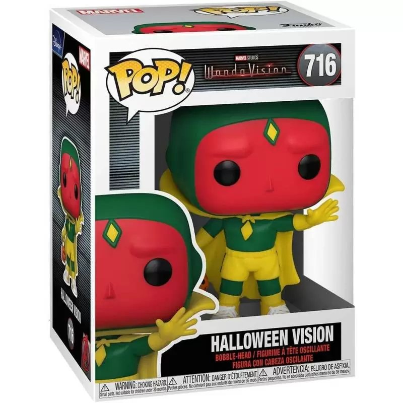 Funko Pop Wanda Vision Vision Halloween 716 Funko Pop Wanda Vision Vision Halloween 716
